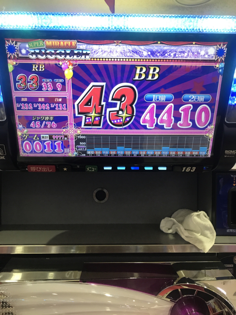 8 16 千本キングの延長営業で こぜ5のスーパーミラクルジャグラーぶん回しました 平成のドン